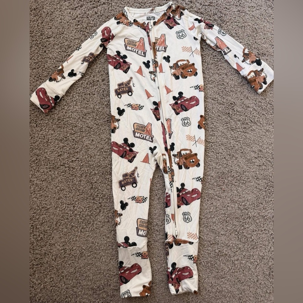 LAST CHANCE* Pixar CARS zippy (bamboo) 18/24 months